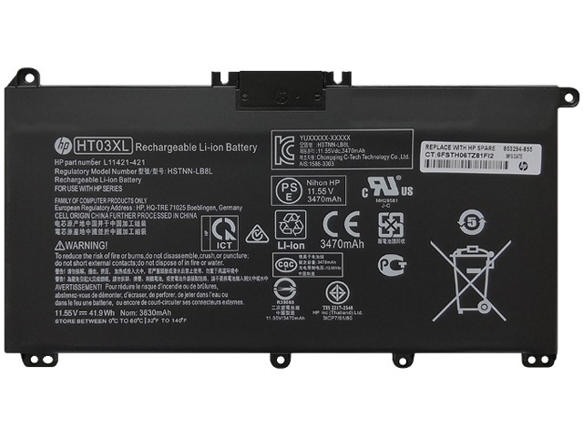 HP HT03XL Laptop Battery