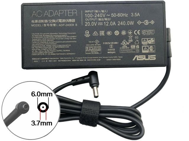 ASUS ROG Strix G15 G513QR-HF188T Charger AC Adapter Power Supply