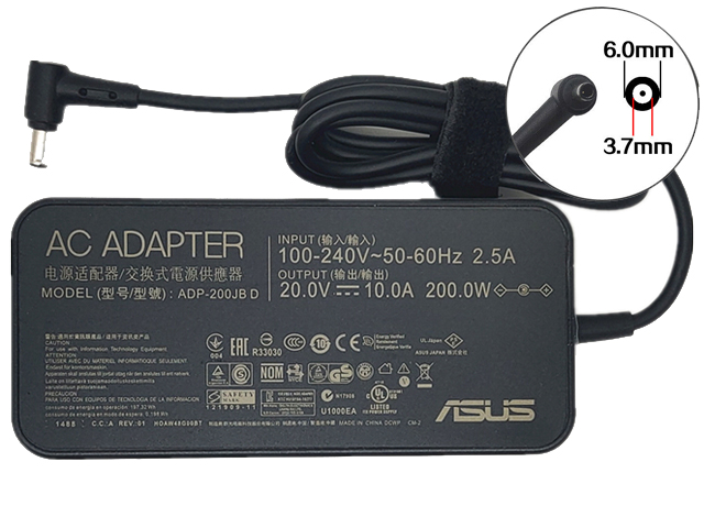 ASUS TUF Gaming A15 FA506QR-AZ001T Charger AC Adapter Power Supply